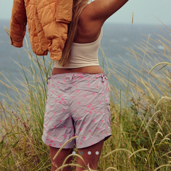 Free People Movement In the Wild Embroidered long shorts - Picture 2 of 5